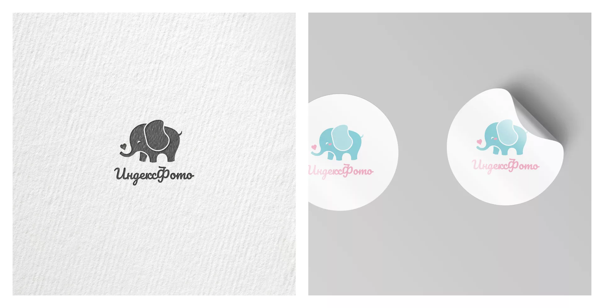 Создание логотипа компании «Индекс Фото» в Калуге