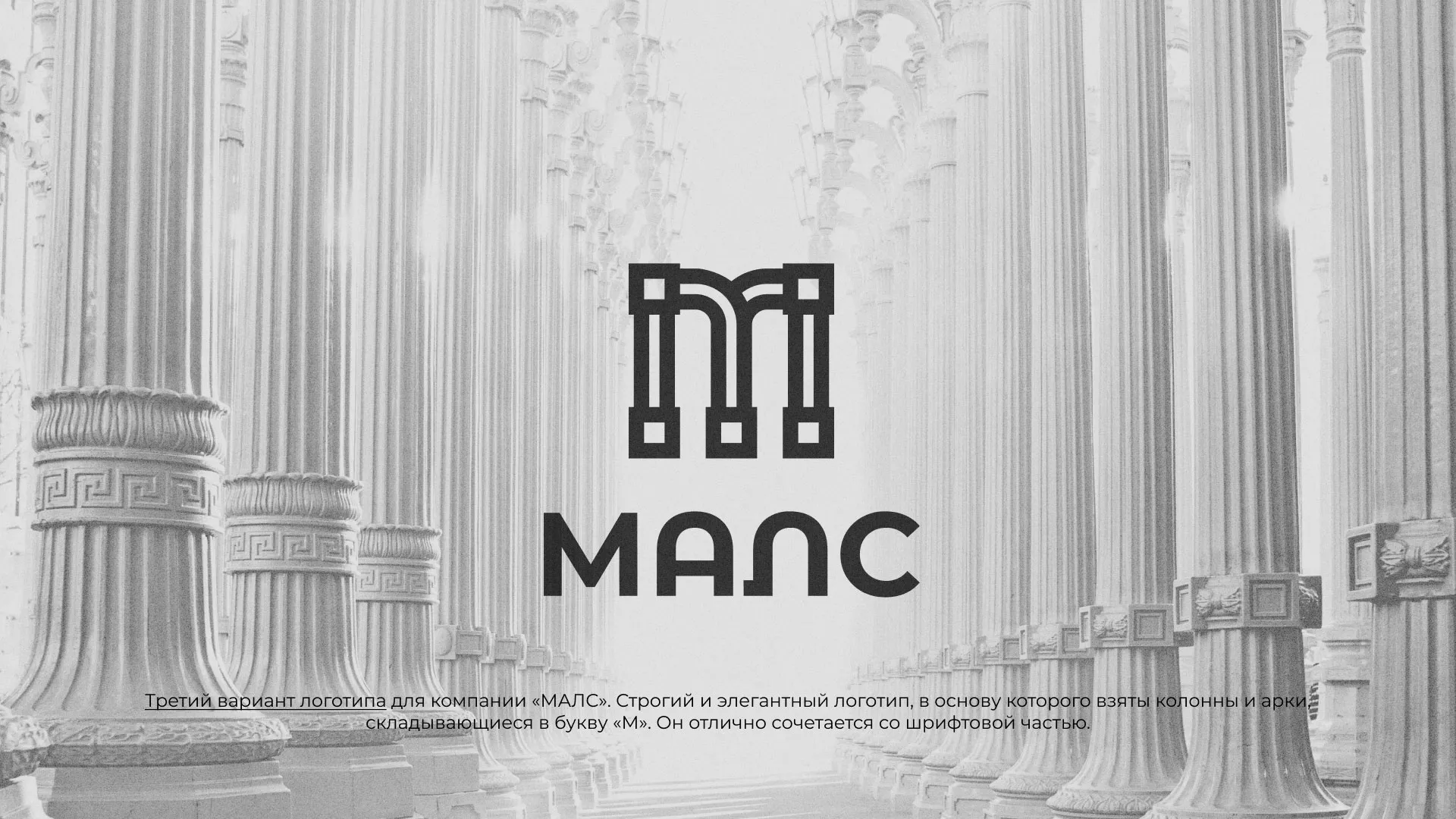 Разработка логотипа компании «МАЛС» в Калуге