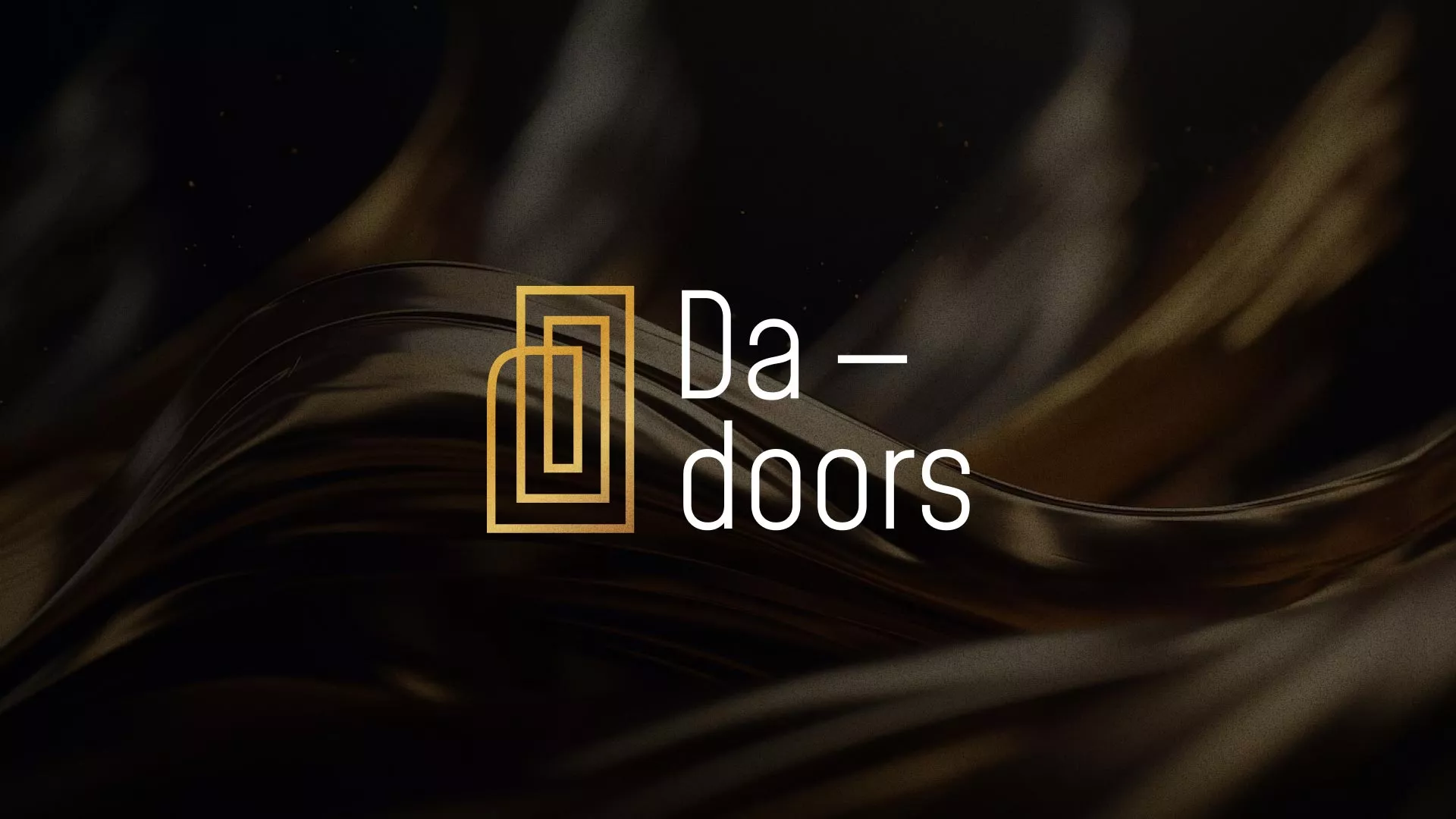 Разработка логотипа для компании «DA-DOORS» в Калуге